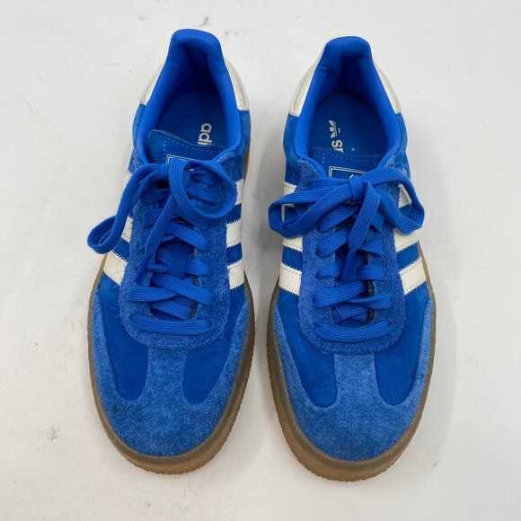 Adidas Platform Samba Sneakers Women’s Blue & White | 9 US - Picture 8 of 8